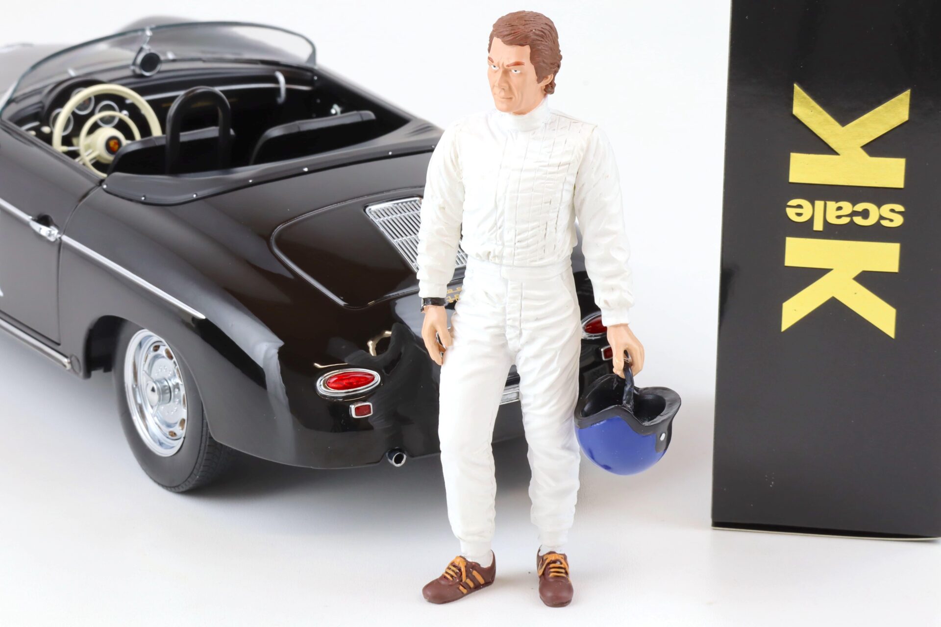 1:12 KK-Scale Figur Steve McQueen Zubehör Diorama
