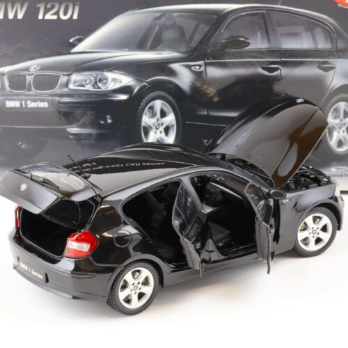 1:18 Kyosho BMW 120i 1er (E87) black 08721BK