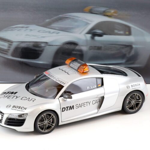 1:18 Kyosho Audi R8 5.2 DTM Safety Car 2010 silver 09216DTM
