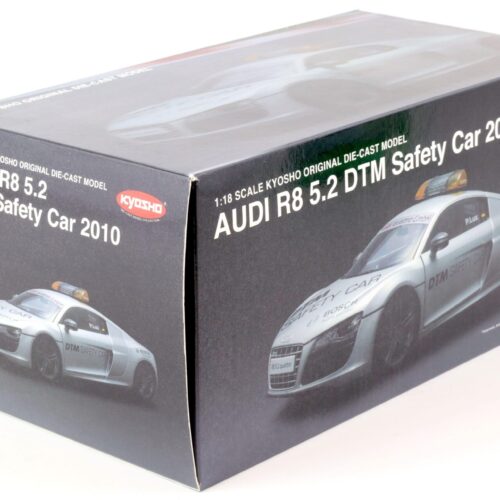 1:18 Kyosho Audi R8 5.2 DTM Safety Car 2010 silver 09216DTM