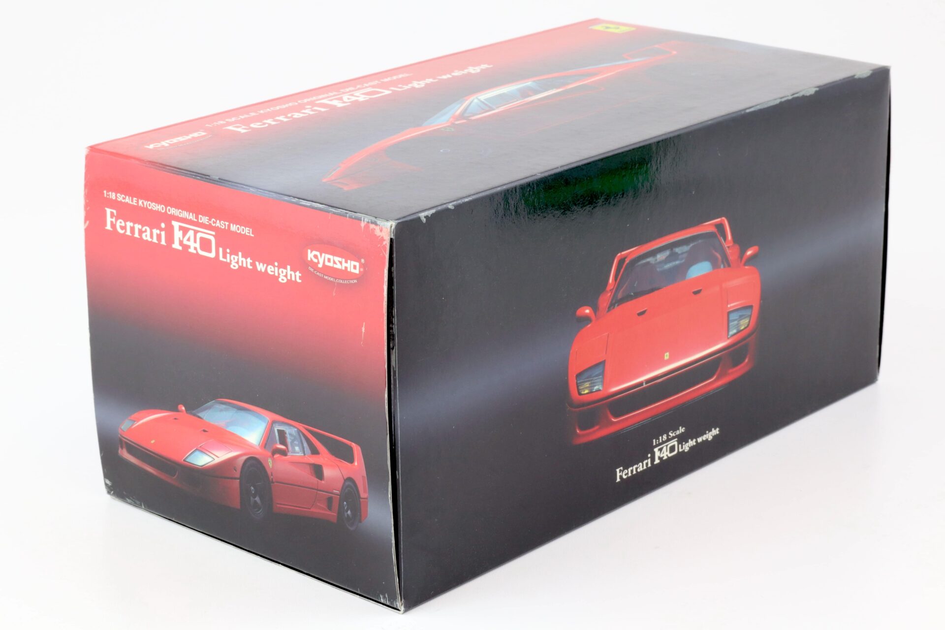 1:18 Kyosho Ferrari F40 Light Weight Version black 0812BK