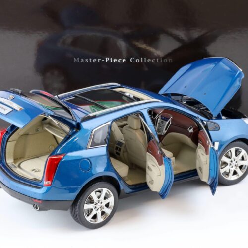 1:18 Kyosho Cadillac SRX Crossover SUV blue metallic G003BL