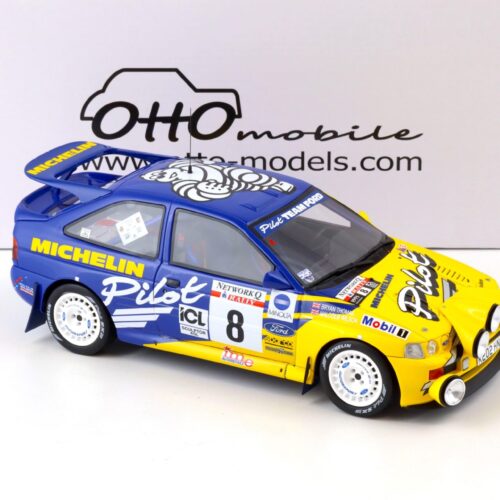 1:18 OTTO mobile OT994 Ford Escort Cosworth GR A RAC Rally 1993 Michelin #8