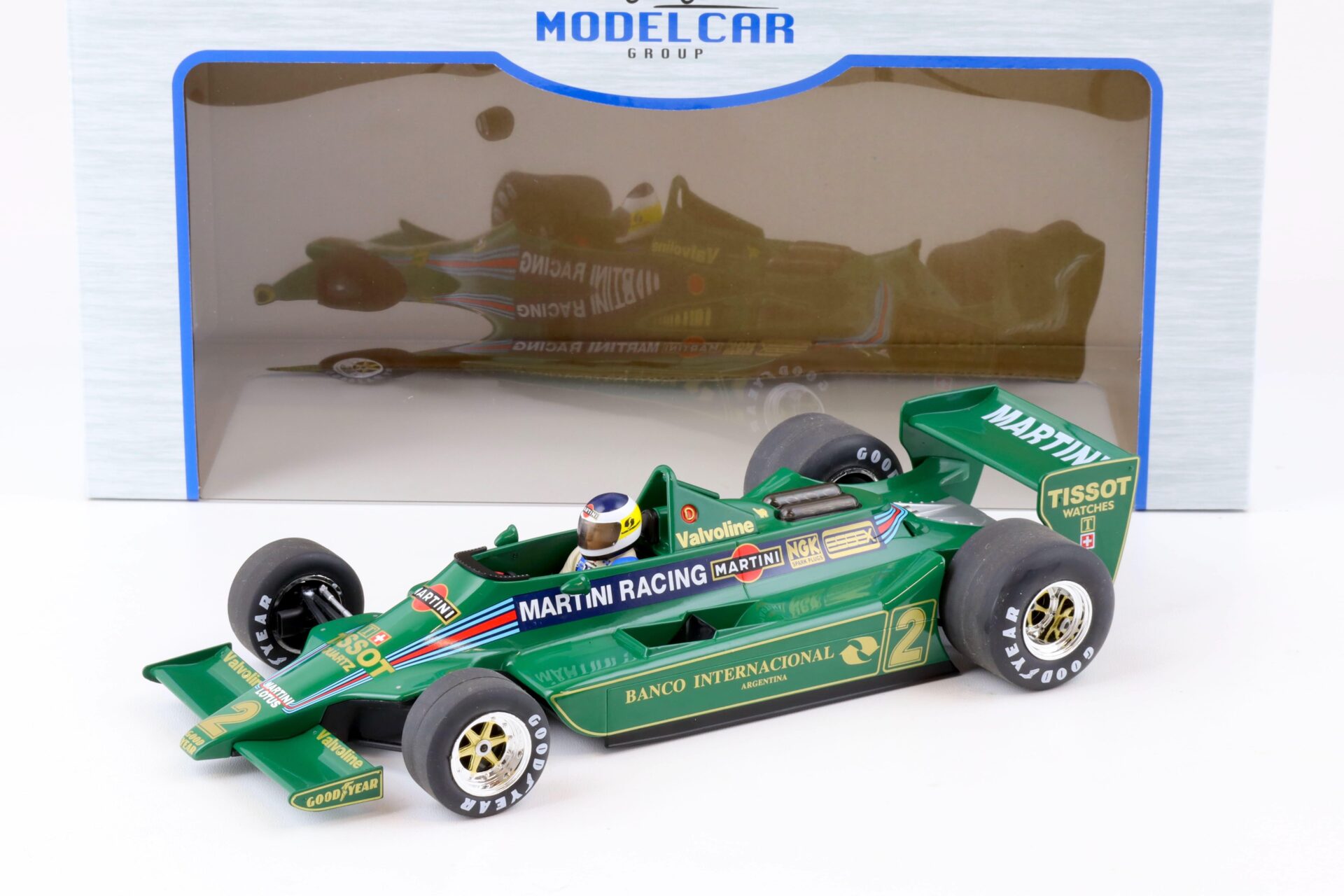 1:18 MCG Lotus Ford 79 John Player Team Martini F1 GP Argentina 1979 Reutemann #2