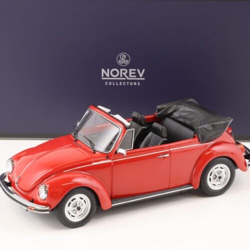 1:18 Norev VW Käfer 1303 Cabriolet 1976 red - Limited 200 pcs.