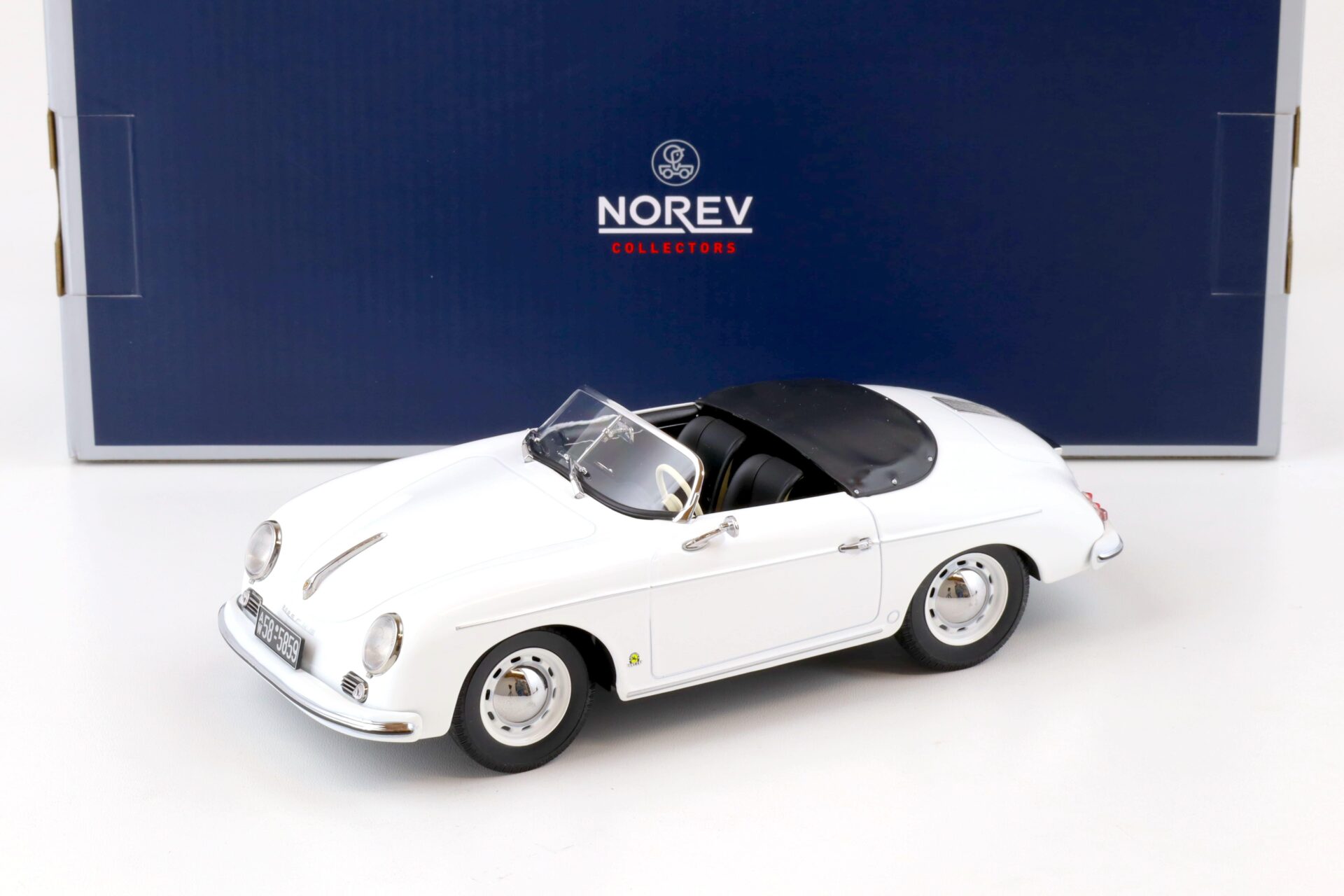 ID 76788 orig 1.jpg 1:18 Norev Porsche 356 Speedster 1954 white