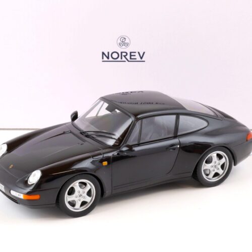1:18 Norev Porsche 911 (993) Carrera Coupe 1993 black metallic