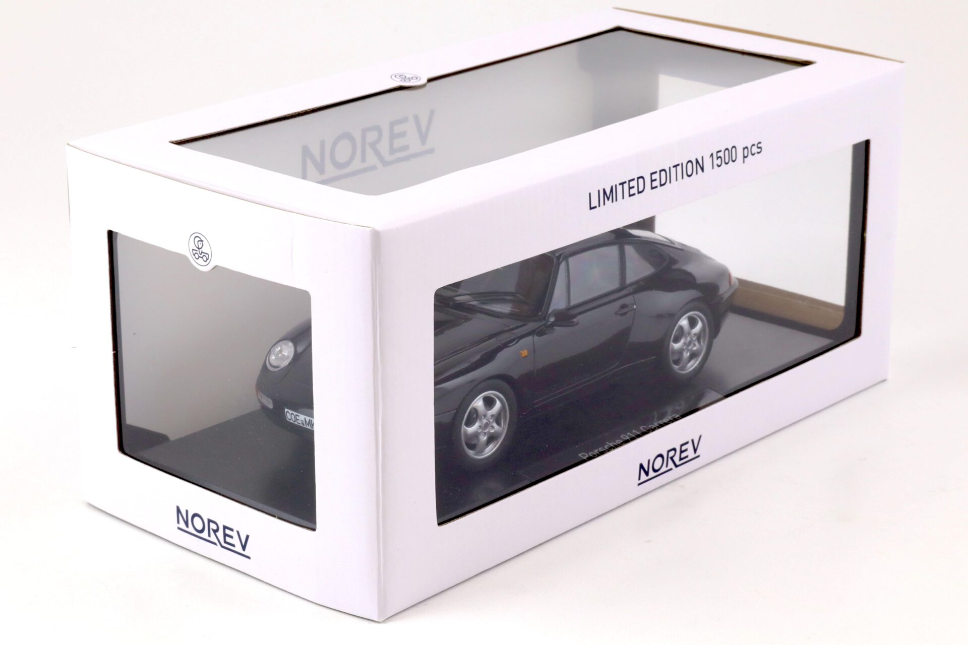 1:18 Norev Porsche 911 (993) Carrera Coupe 1993 black metallic