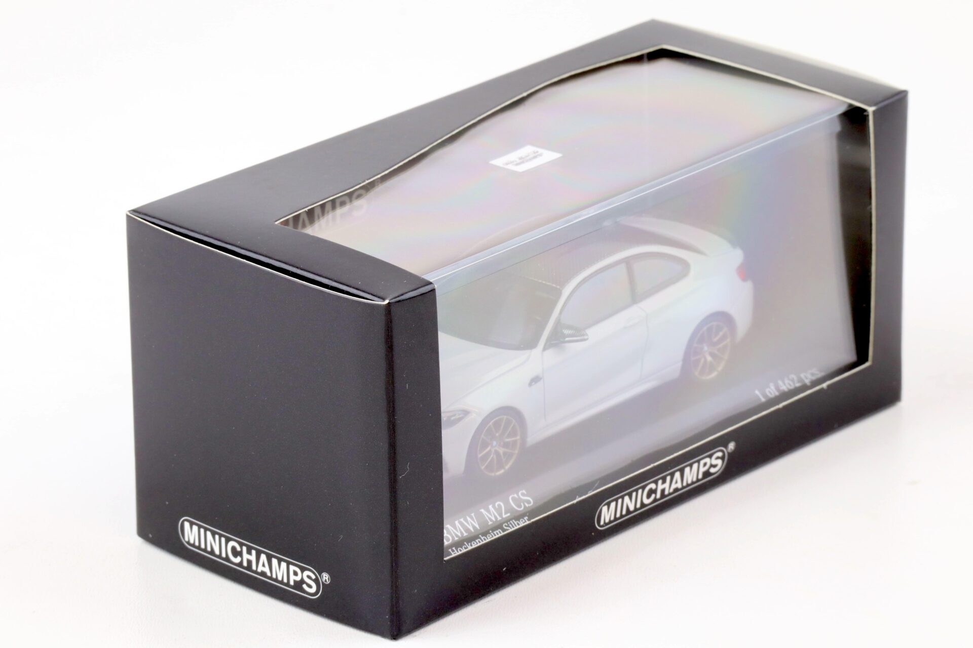 1:43 Minichamps BMW M2 CS Coupe Hockenheim silver/ gold wheels 2020