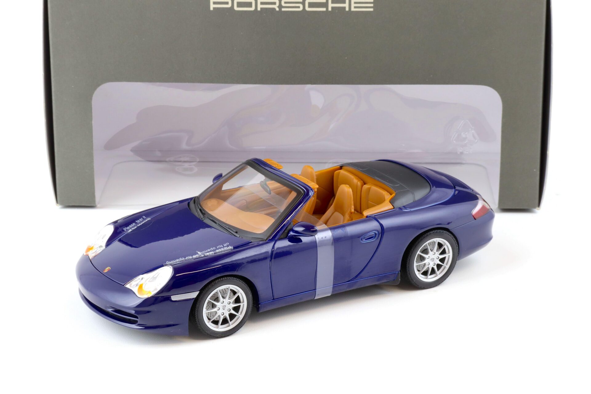 1:18 Gate Gateway Porsche 911 (996) Carrera Cabriolet Iris blue WAP DEALER