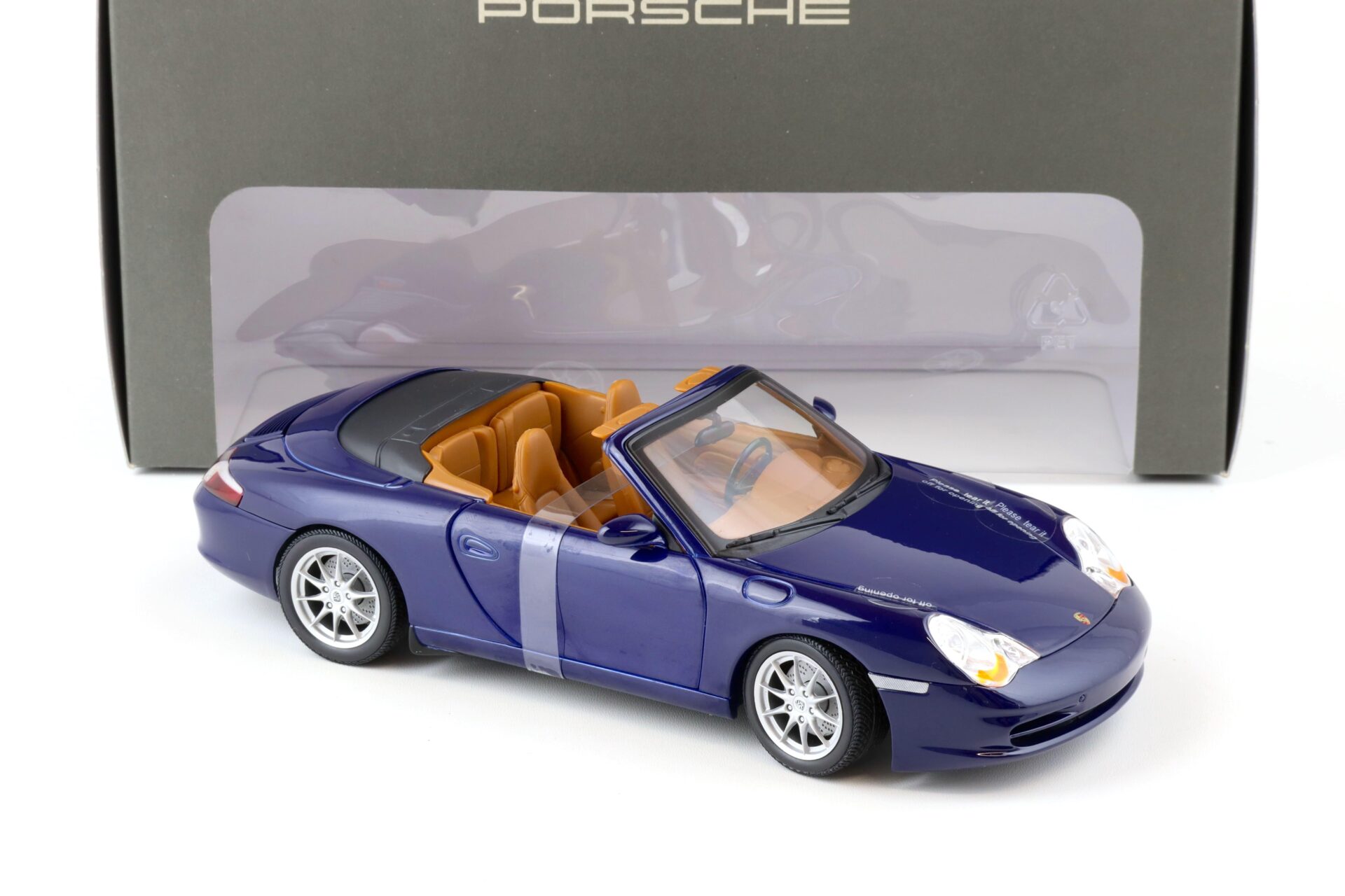 1:18 Gate Gateway Porsche 911 (996) Carrera Cabriolet Iris blue WAP DEALER