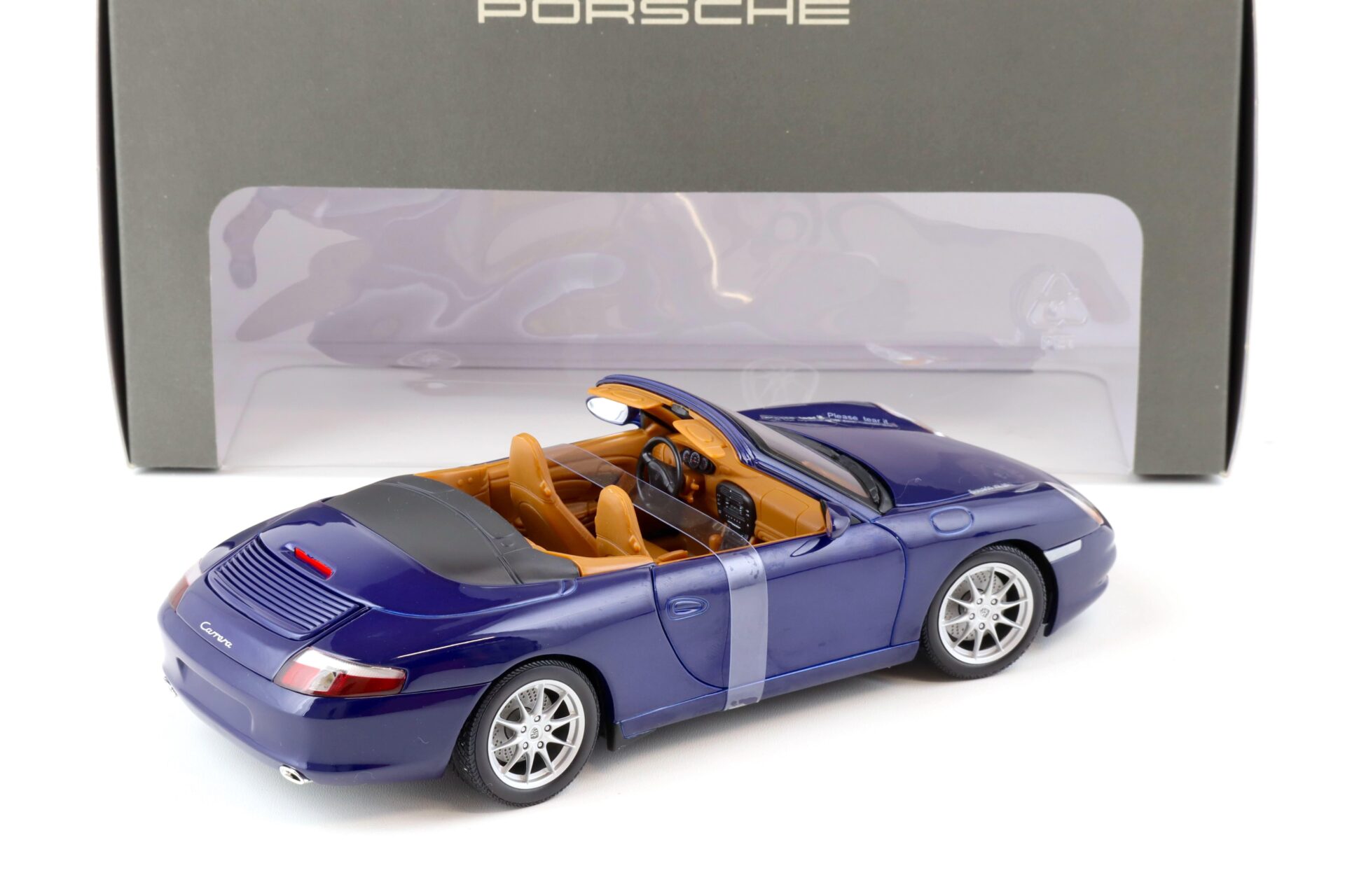 1:18 Gate Gateway Porsche 911 (996) Carrera Cabriolet Iris blue WAP DEALER