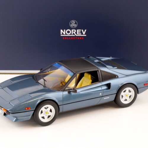 1:18 Norev Ferrari 308 GTS Quattrovalvole 1982 blue metallic - Limited 1000 pcs.