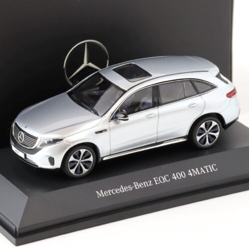 1:43 Spark Minimax Mercedes EQC 400 4Matic hightech silver DEALER VERSION