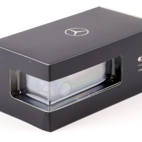 1:43 Herpa Mercedes S Class V223 selenite gray DEALER VERSION - Image 3