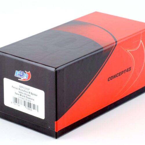 1:43 BBR Ferrari Portofino M Spider tetto chiuso New Black Daytona - Limited 24 pcs.