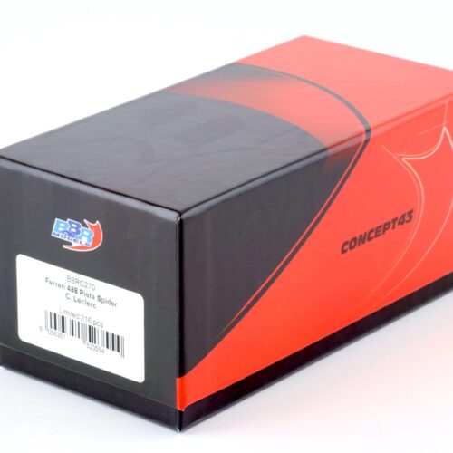 1:43 BBR Ferrari 488 Pista Spider Charles Leclerc SPIDER VERSION - Limited 216 pcs.