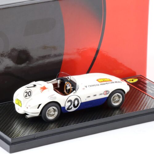 1:43 BBR Ferrari 340/375 MM V Carrera Panamericana 1954 Hill Ginther #20 - Limited 500 pcs.
