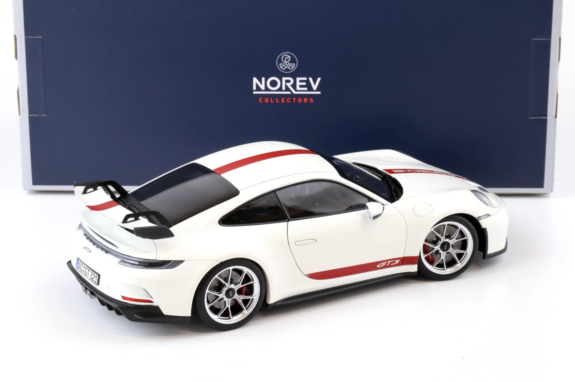 1:18 Norev 2021 Porsche 911 (992) GT3 Coupe white