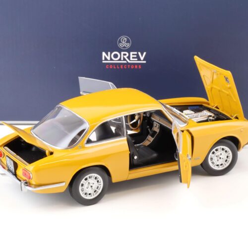1:18 Norev 1970 Alfa Romeo 1750 GTV Coupe yellow