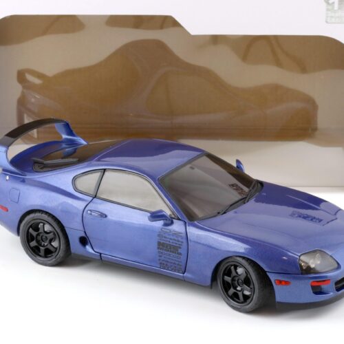 1:18 Solido Toyota Supra MK4 (A80) Coupe Streetfigther 1993 blue metallic