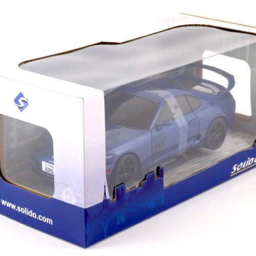 1:18 Solido Toyota Supra MK4 (A80) Coupe Streetfigther 1993 blue metallic