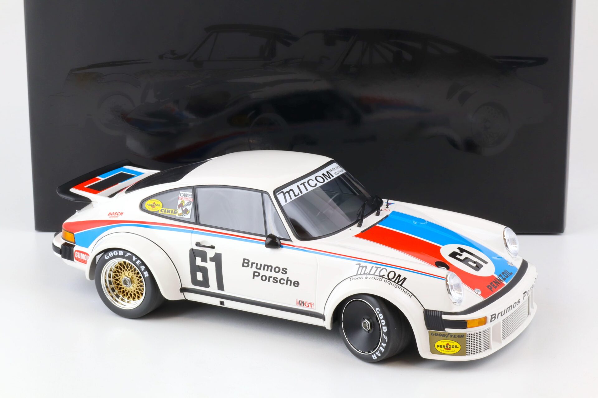 1:12 Minichamps Porsche 934 Gregg/Busby Brumos Racing Daytona 24h #61