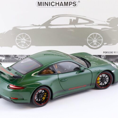 1:18 Minichamps Porsche 911 (991) GT3 Coupe 2018 dark green