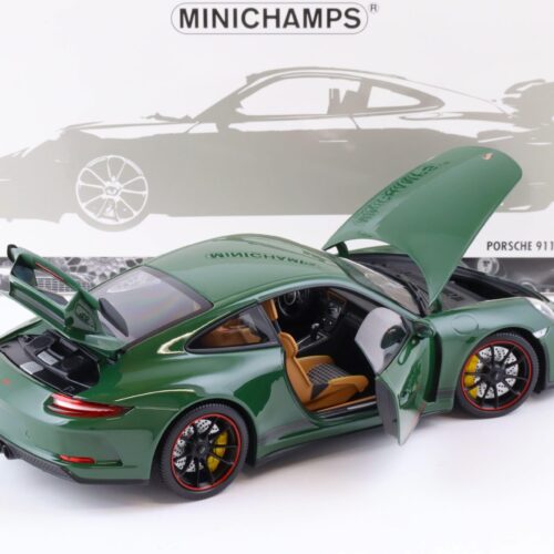 1:18 Minichamps Porsche 911 (991) GT3 Coupe 2018 dark green