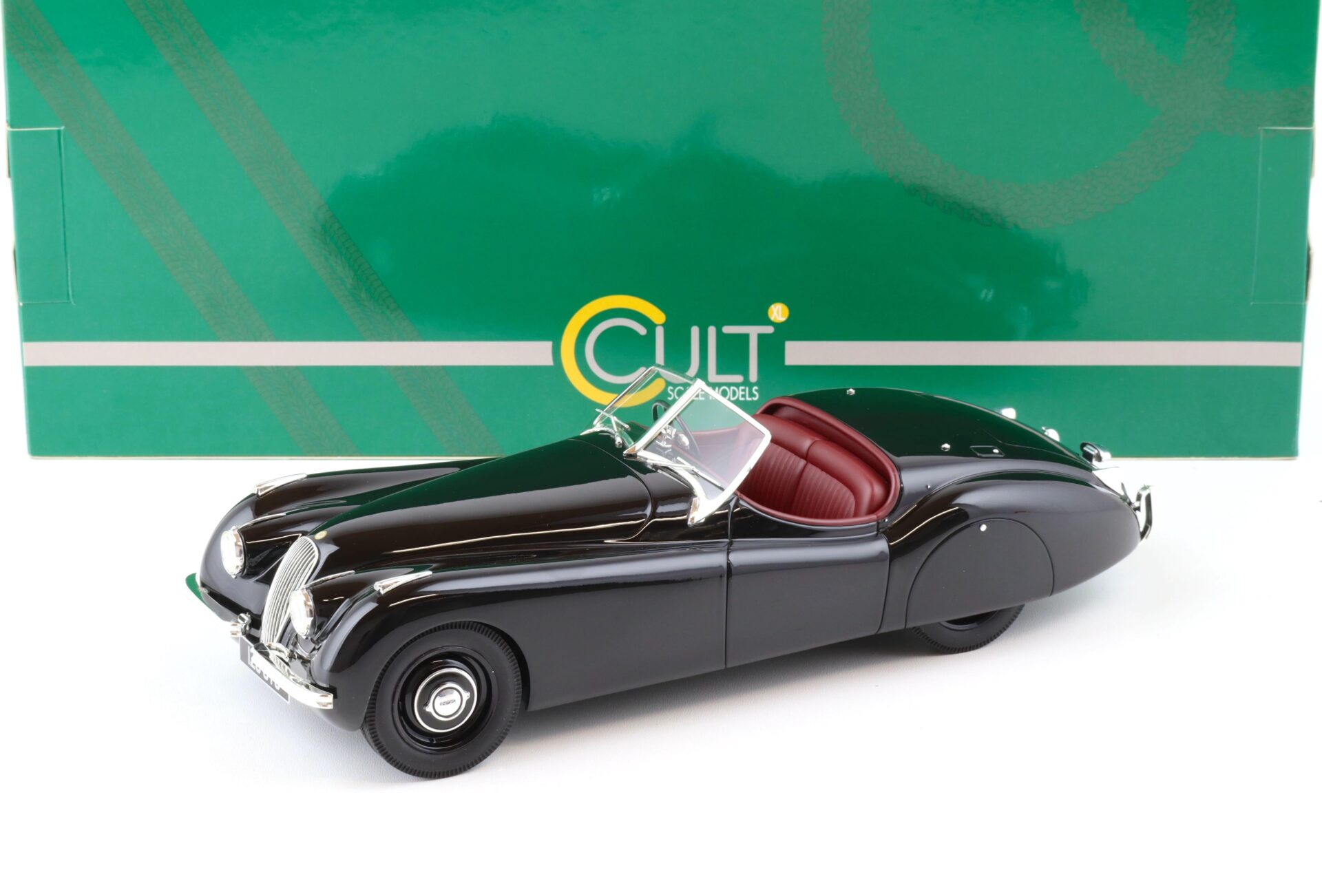 1:18 Cult Scale Jaguar XK120 OTS Roadster black CML008-1