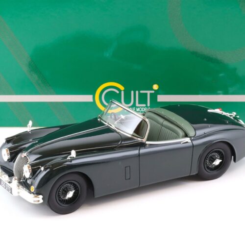 1:18 Cult Scale Jaguar XK150 OTS Roadster 1958 dark green CML030-1