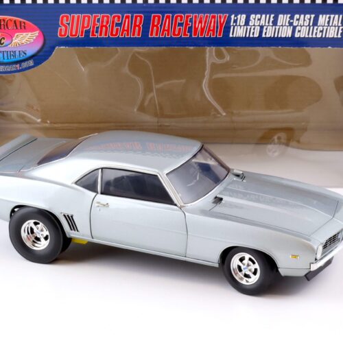 1:18 Highway61 Supercar 1969 Chevrolet Camaro 427 Super/Street Coupe Cortez silver