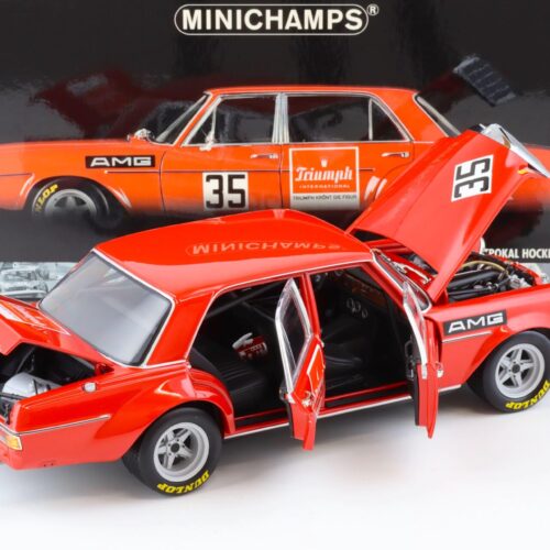1:18 Minichamps Mercedes 300 SEL 6.8 Hockenheim 1971 H.Kelleners #35 Triumph