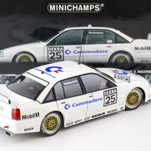 1:18 Minichamps Opel Omega 3000 24V DTM 1991 K. Niedzwiedz #25 Commodore