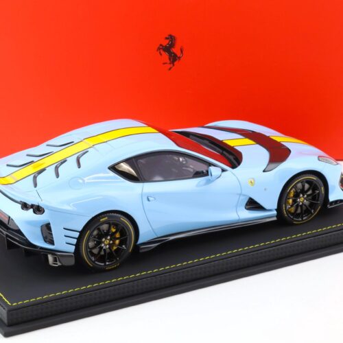 1:18 BBR Ferrari 812 Competizione Gloss Azzurro La Plata blue - Limited 23 pcs.