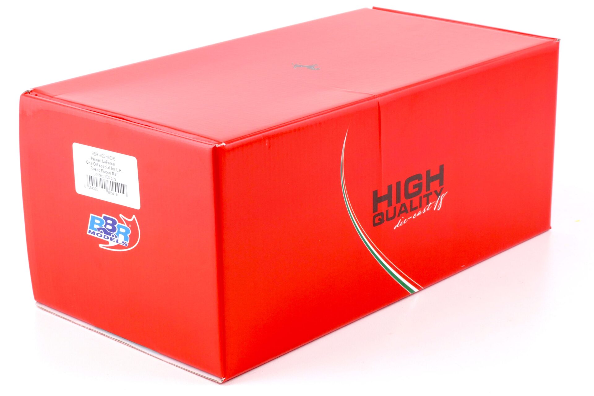 1:18 BBR Ferrari LaFerrari One off for L.Hamilton Rosso Fuoco Diecast - Limited 200 pcs.