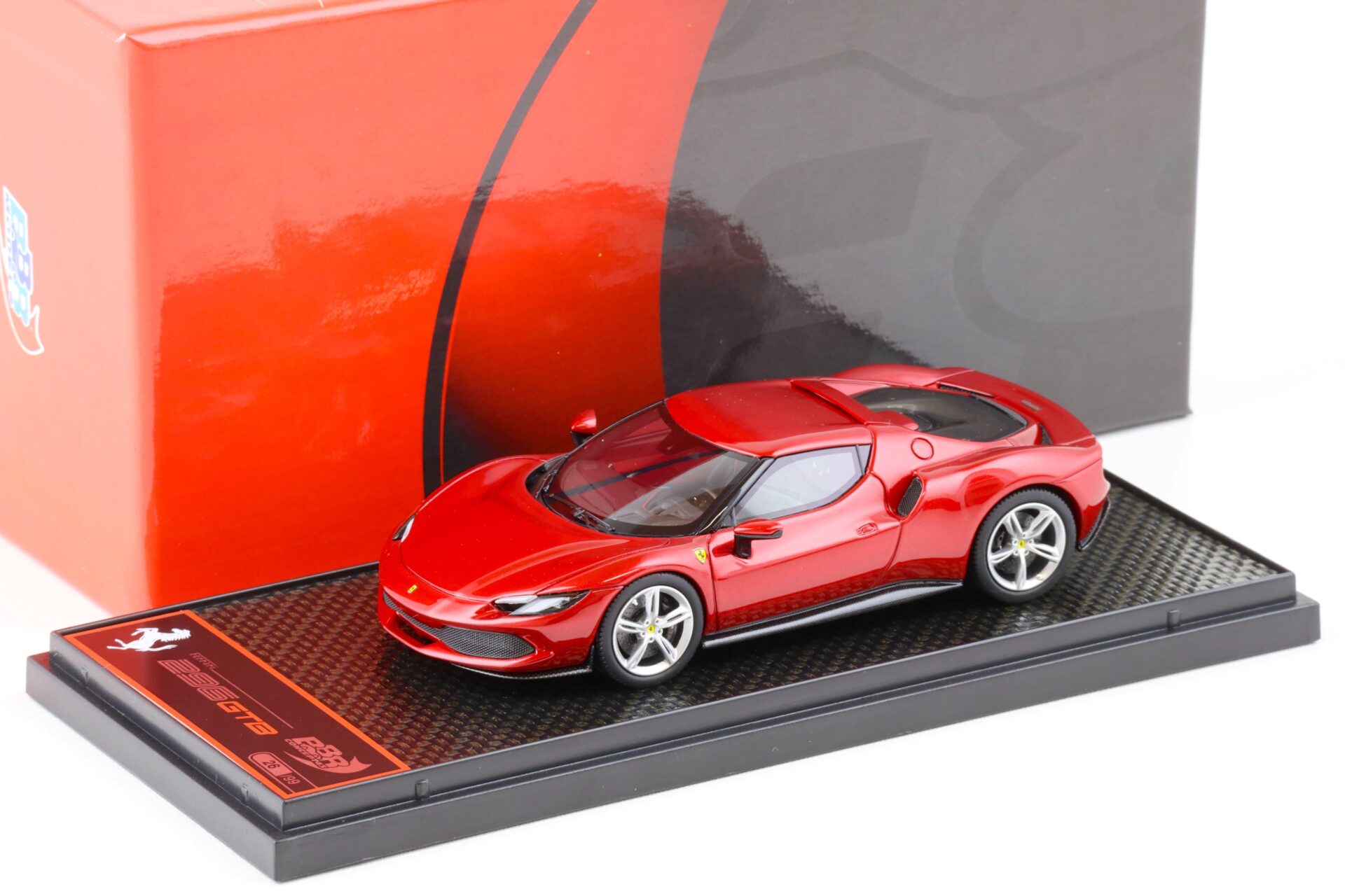 ID 77965 orig 1.jpg 1:43 BBR Ferrari 296 GTB Rosso Imola red - Limited 99 pcs.