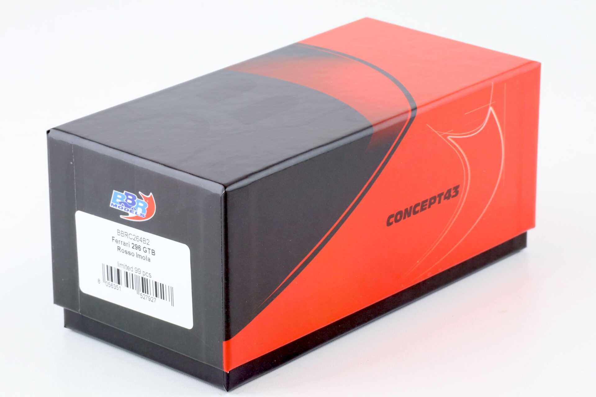 1:43 BBR Ferrari 296 GTB Rosso Imola red - Limited 99 pcs.