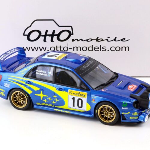 1:18 OTTO mobile OT784 Subaru Impreza WRC #10 Makinen Rally Monte Carlo 2002 - Image 2