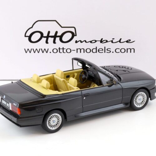 1:18 OTTO mobile OT1012 BMW M3 (E30) Convertible black 1989