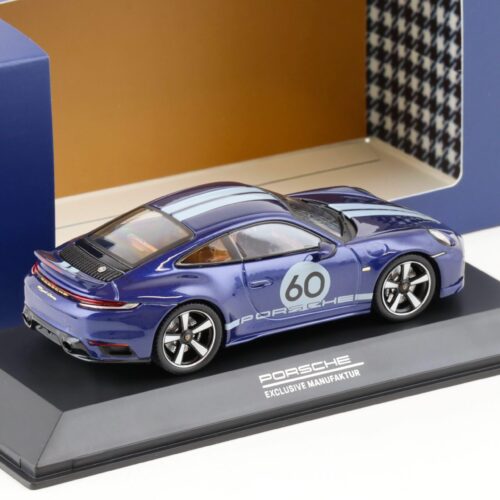 1:43 Spark Porsche 911 (992) Sport Classic Coupe 2022 Gentian blue WAP DEALER