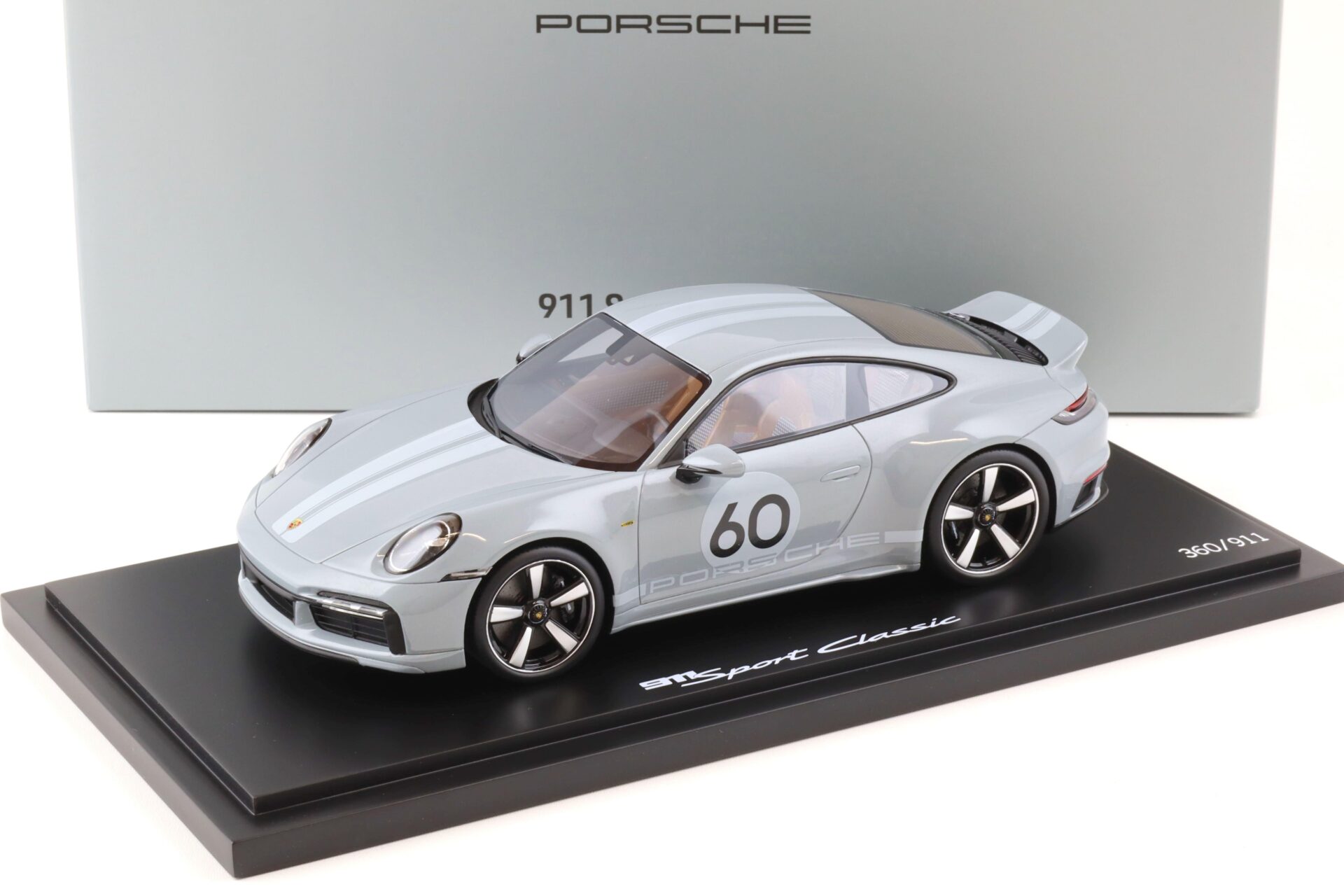 1:18 Spark Porsche 911 (992) Sport Classic Coupe sport grey 2022 WAP DEALER