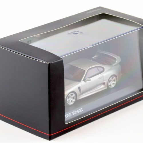 1:43 Kyosho Toyota Supra TRD 3000GT Coupe silver metallic 1998 - Image 3