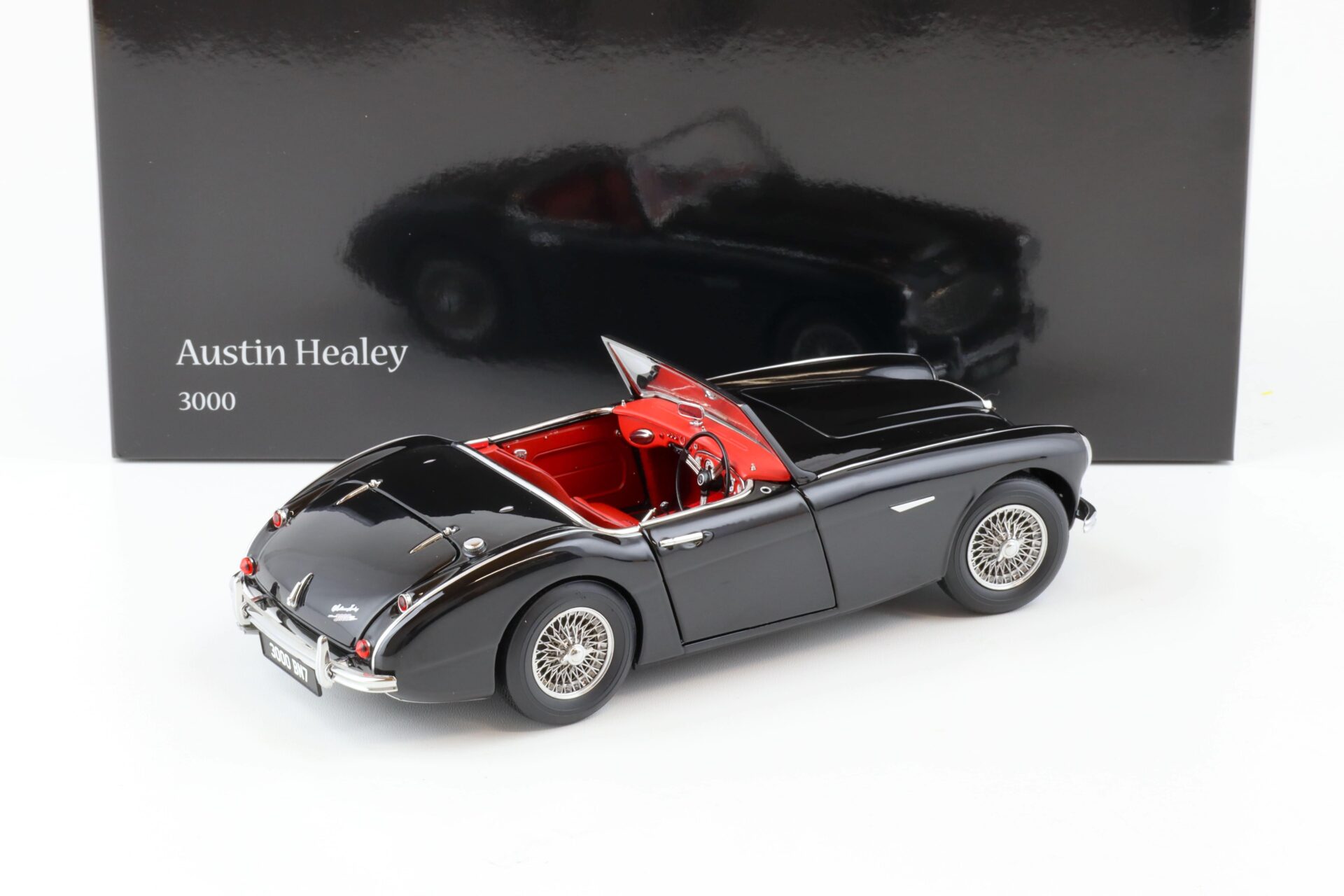 1:18 Kyosho Austin Healey 3000 MK-1 (BN7) Roadster black 1960