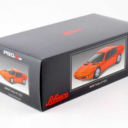1:18 Schuco PRO.R18 BMW Turbo X1 E25 orange 1971