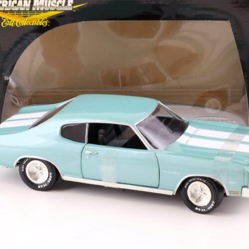 1:18 ERTL Elite 1970 Chevrolet Malibu 350 Coupe blue metallic