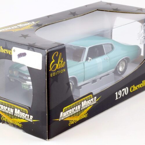 1:18 ERTL Elite 1970 Chevrolet Malibu 350 Coupe blue metallic