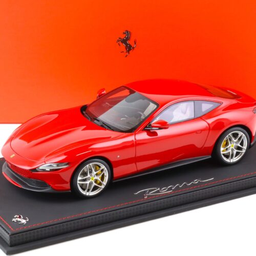 1:18 BBR Ferrari Roma Rosso Corsa 322 red P18185O1 - Limited 24 pcs.