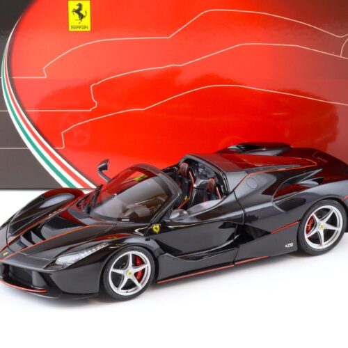 1:18 BBR Ferrari LaFerrari Aperta New Daytona black Die-Cast