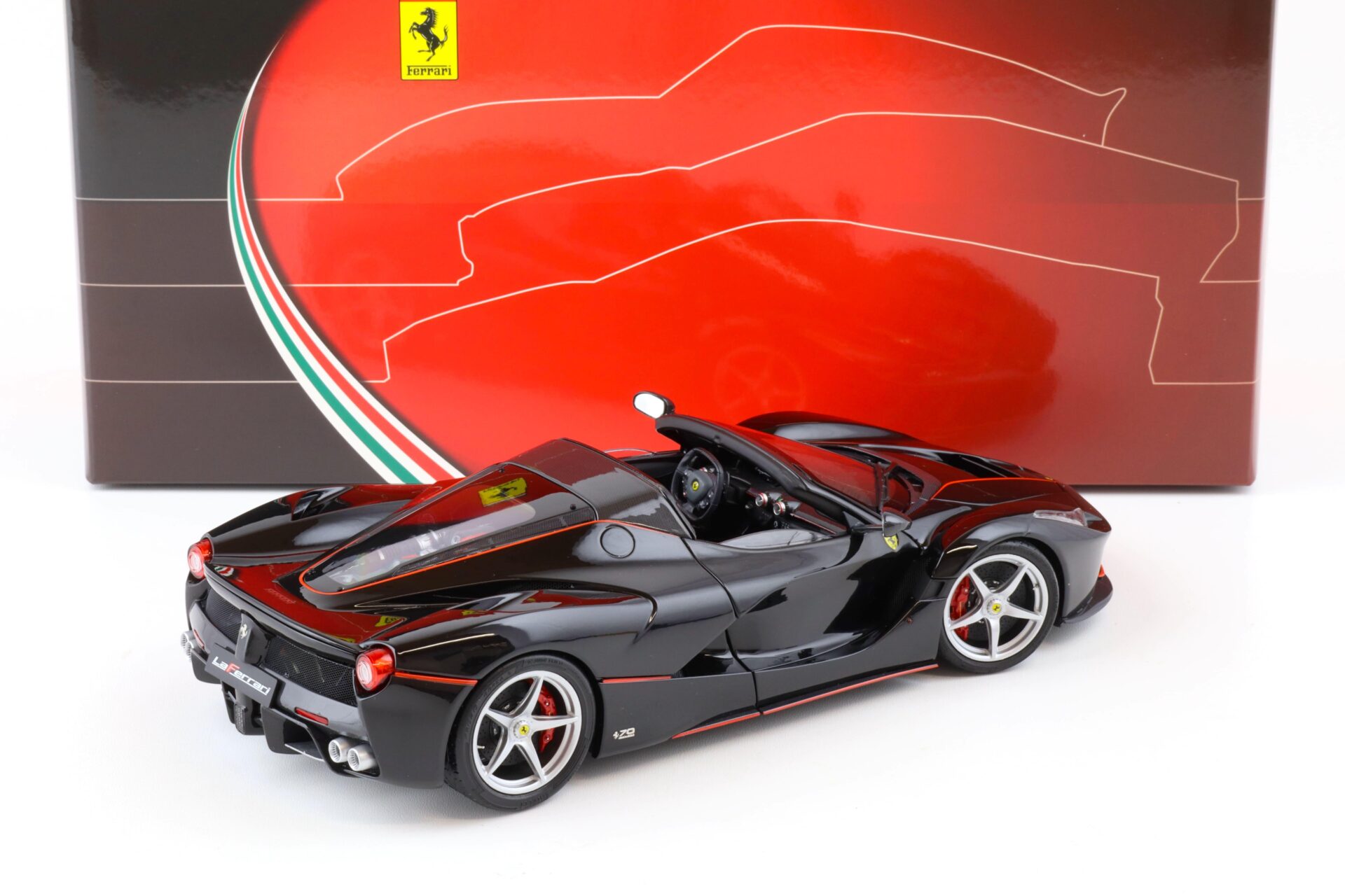 1:18 BBR Ferrari LaFerrari Aperta New Daytona black Die-Cast